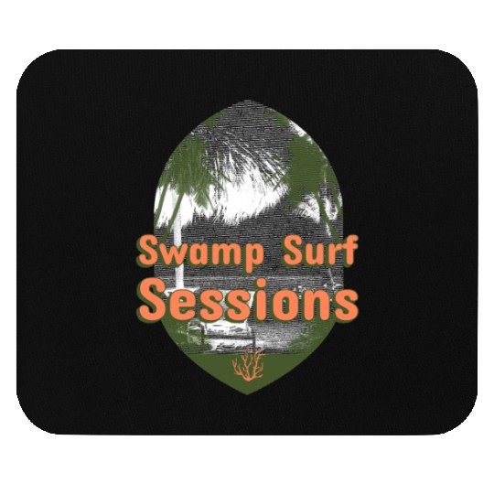 Swamp Surf Sessions surfing Mouse Pads