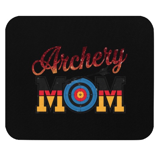 Archery Mom - Bullseye Mom Mouse Pads