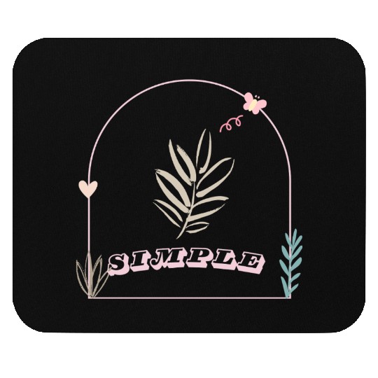 Simple Mouse Pads in natural colors