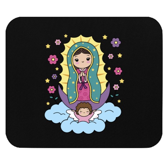 Our Lady of Guadalupe Mexico for Kids Toddlers Mouse Pads