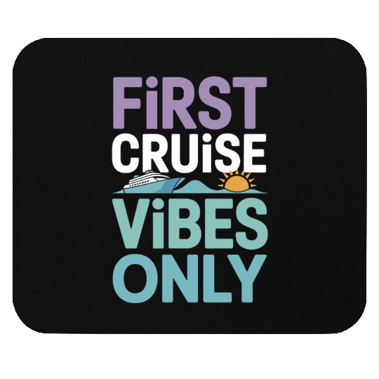 Cruise Rookie Ocean Adventure First Voyage Mouse Pads