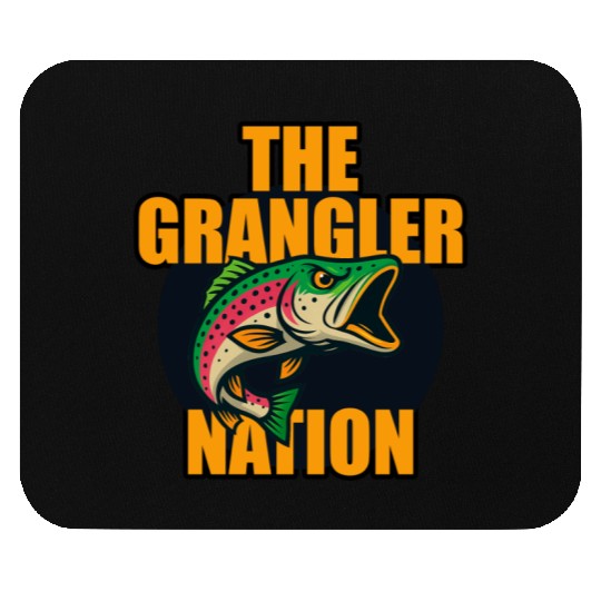 Grangler Nation (Rainbow Trout) Mouse Pads