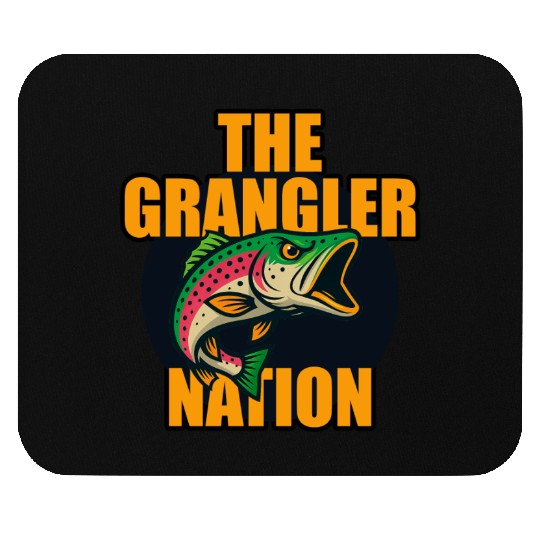 Grangler Nation (Rainbow Trout) Mouse Pads