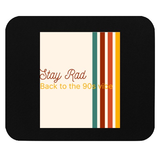 Retro 90s vibe men's Mouse Pads