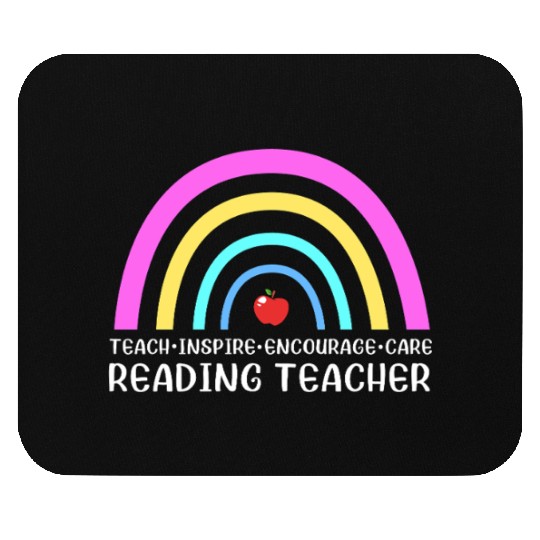 Reading Teacher Literature Book Library Mouse Pads