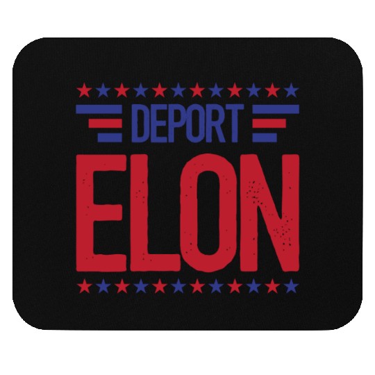 Deport Elon Musk Bumper Anti Fascist Mouse Pads