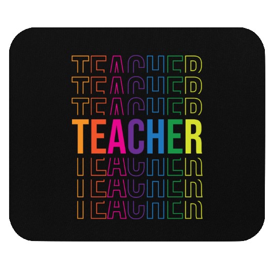 Stacked Teacher Back To School Mouse Pads