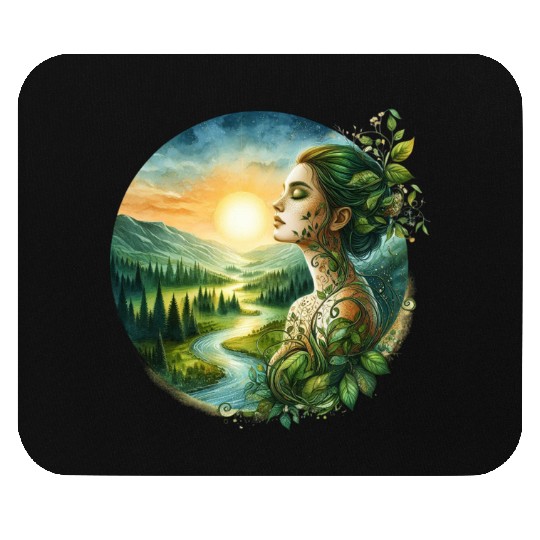 Nature Empress Graphic Mouse Pads