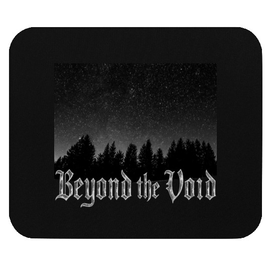 Starry Night Metal Black Mouse Pads
