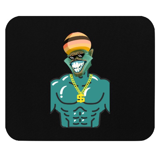 Thug beast Mouse Pads