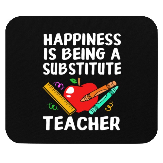 Substitute Teacher Back To School Mouse Pads