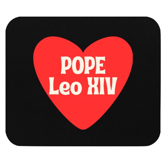 Pope Leo XIV, Historic First American Pope Mouse Pads