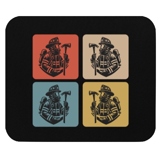 Fire Brigade - Heroes In Action Mouse Pads