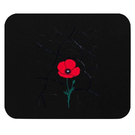 Resilient Poppy Mouse Pads