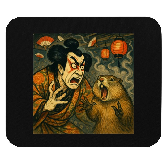 Kabuki Showdown – The Ultimate Scream-Off Mouse Pads