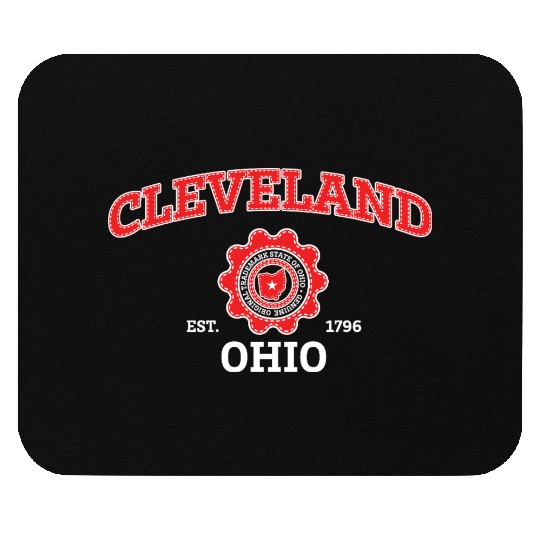 Cleveland Ohio Pride - Hometown Ohio Mouse Pads