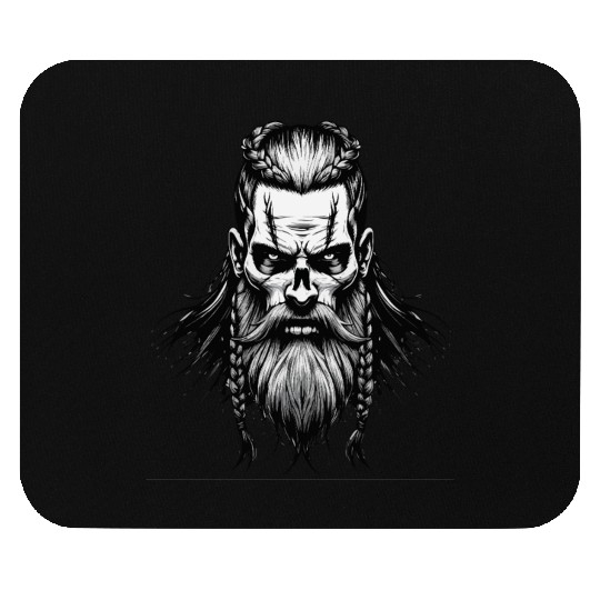 Viking Warrior Man Odin Thor Norman Walhalla Mouse Pads