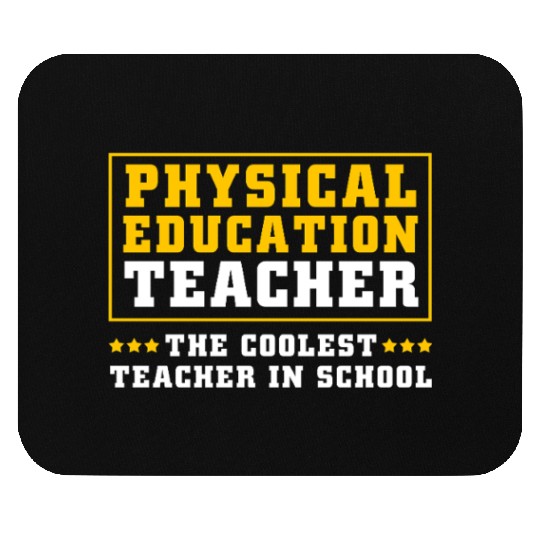 Physical Education Teacher Sports Coach Mouse Pads