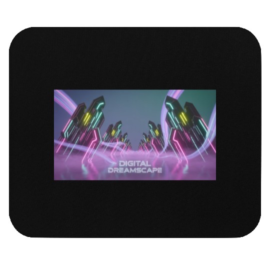 a vibrant digital painting showc Mouse Pads