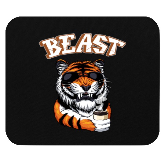 Beast Tiger. Mouse Pads