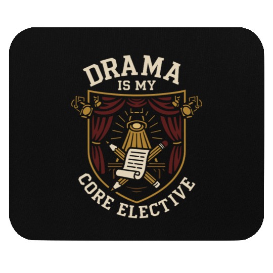 Theater Kid Drama Club Musical Theater Nerd Stage Mouse Pads