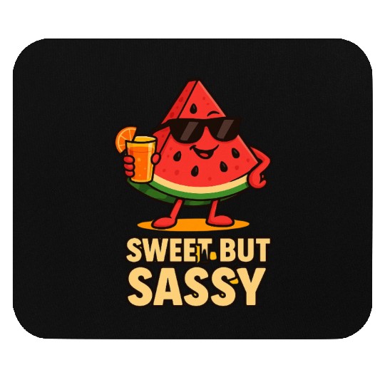 FUNNY WATERMELON Mouse Pads