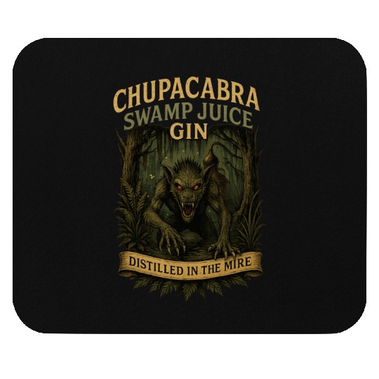 Chupacabra Swamp Juice Gin Mouse Pads