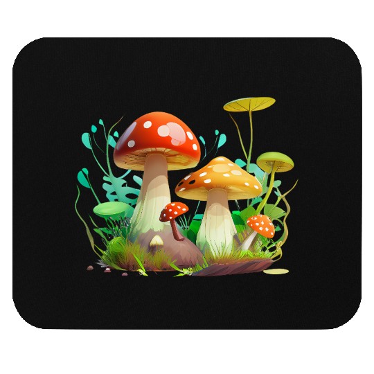 Funky Fungi – Nature’s Neon Wonder Mouse Pads