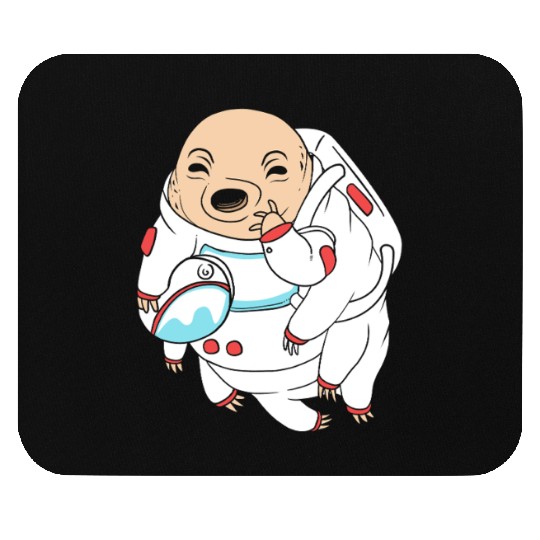 Water Bear Lover Tardigrade Astronaut Mouse Pads