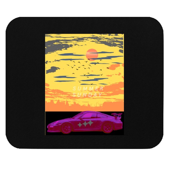 Summer Sunday Mouse Pads