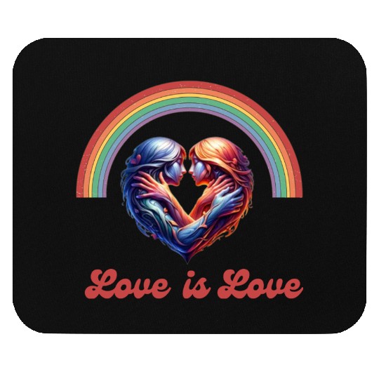 Love is Love / equality Mouse Pads