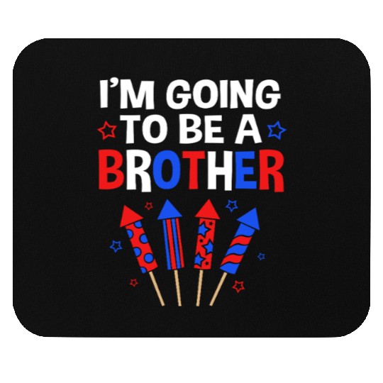 4th Of July Gender Reveal Party Brother Mouse Pads