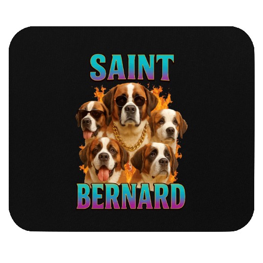 Saint Bernard Mouse Pads