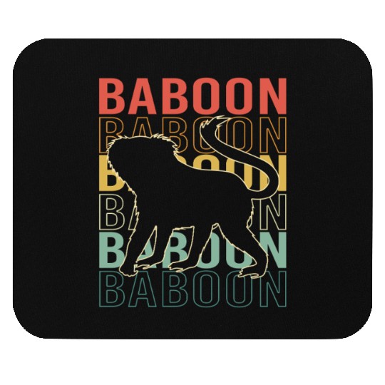 Baboon Monkey Ape Mouse Pads