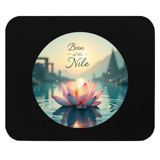 Sacred Nile Lotus Mouse Pads