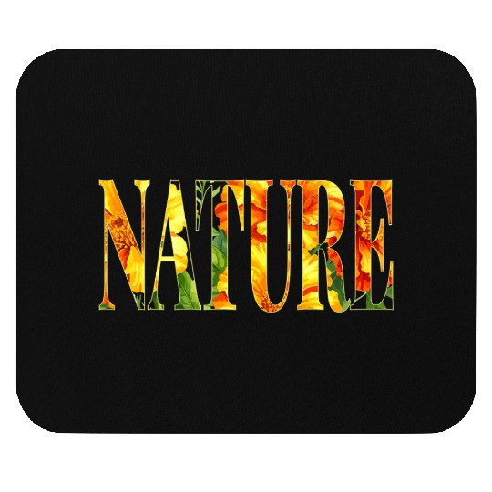 Nature Marigold Flower Mouse Pads