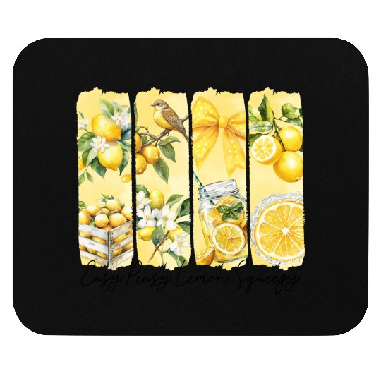 Summer Lemon Easy Peasy Mouse Pads