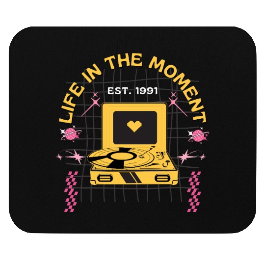 Live In The Moment Mouse Pads