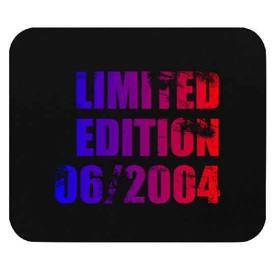 21st birthday Limited Edition 06/2004 Mouse Pads