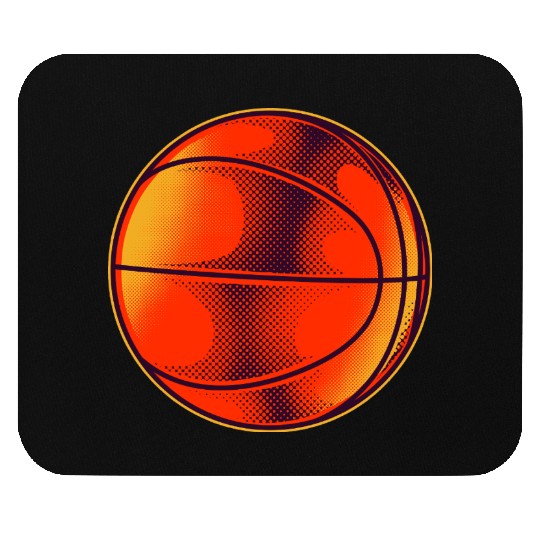 Vintage Basketball Mouse Pads