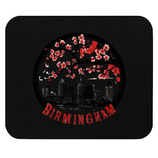 Birmingham City Albm skyline USA Mouse Pads