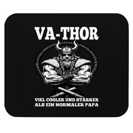 Viking Warrior Man Odin Thor Norman Walhalla Mouse Pads