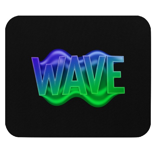 Gradient WAVE Aesthetic Design Mouse Pads