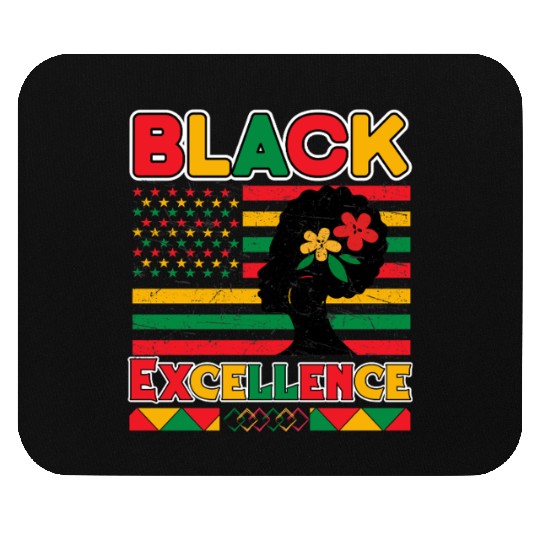 Black Pride Black Excellence Juneteenth Mouse Pads