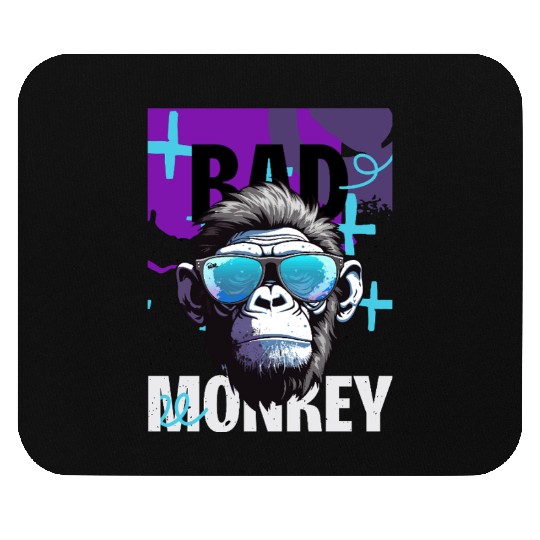 Monkey design Mouse Pads