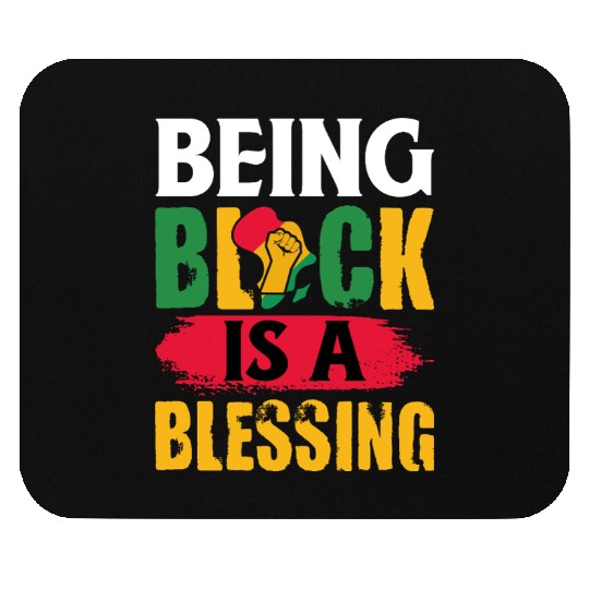 Juneteenth Being Black Is A Blesseing Mouse Pads