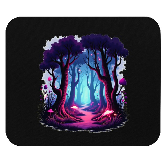 Enchanted Forest Dreamscape Mouse Pads