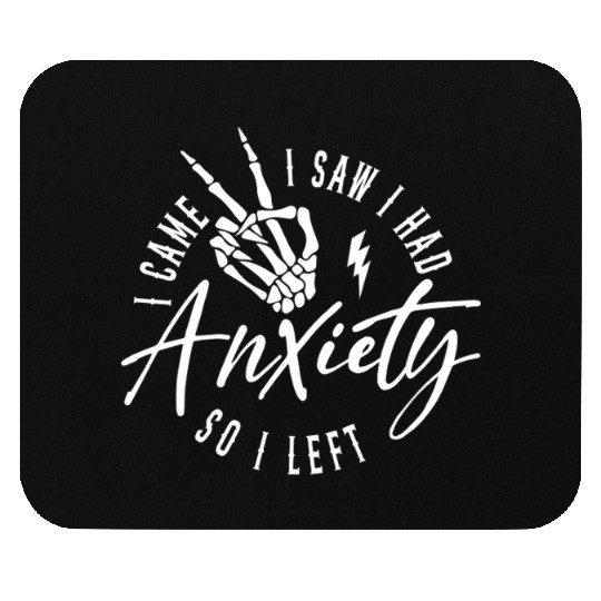 Motivational Quotes Anxiety Mouse Pads