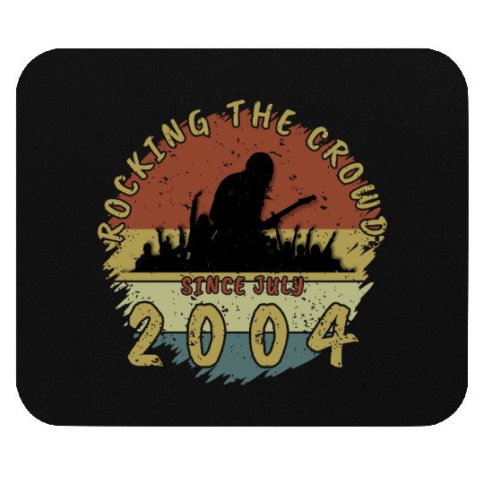 21st Birthday Rocking the crowd GIT 07/2004 Mouse Pads