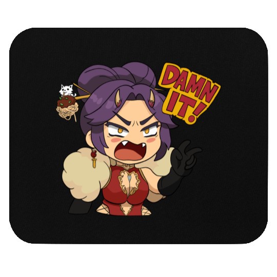 OniGiri AKA Giri Mario Party Style Sticker DAMN IT Mouse Pads